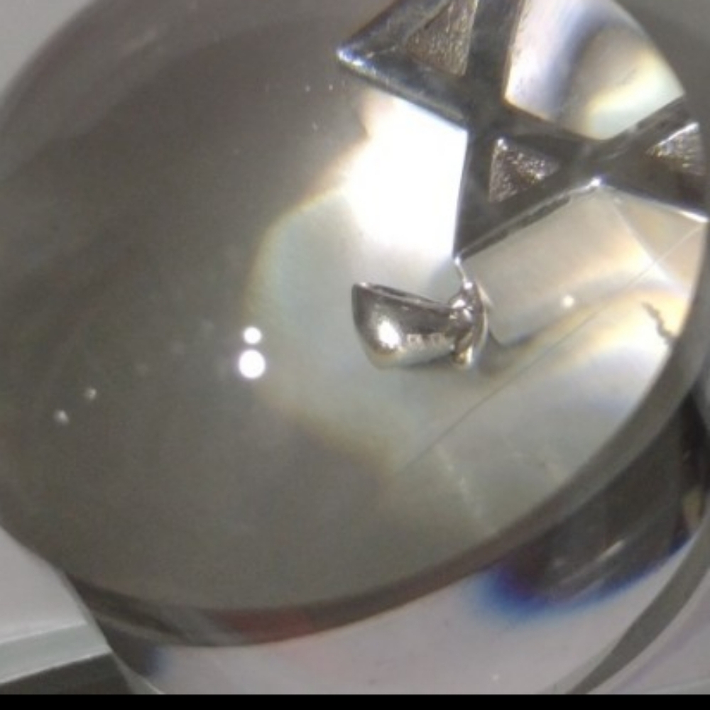 Star of David .925 Solid Sterling Silver 9.75 gms - Picture 5 of 8